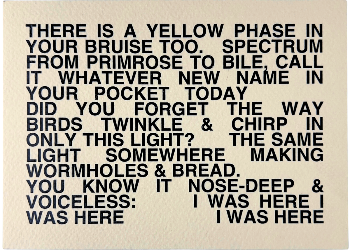 POEM NO. 4